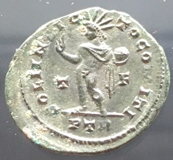Follis de Constantin 1er "le Grand" - SOLI INVICTO COMITI / TF / PTA