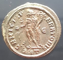 Follis de Maximin II Daia - GENIO IMPERATORIS / Etoile / E / ANT