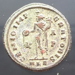 Follis de Maximin II Daia - GENIO IMPERATORIS / K / A P / ALE