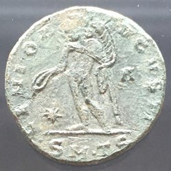 Follis de Maximien Galère - GENIO AVGVSTI / ETOILE / DELTA / SM.TC