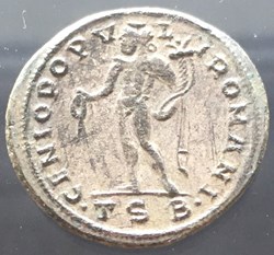 Follis de Dioclétien - GENIO POPVLI ROMANI / TSB