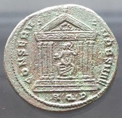 Follis de Maximien Hercule - CONSERV VRB SVAE / AQP