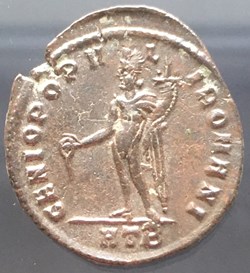 Follis de Maximien Galère - GENIO POPVLI ROMANI / HTB