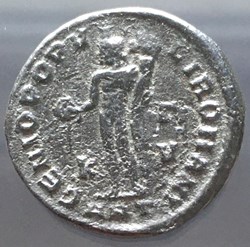 Follis de Maximien Hercule - GENIO POPVLI ROMANI / K / GAMMA / V / ANT