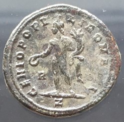 Follis de Dioclétien - GENIO POPVLI ROMANI / R / Z