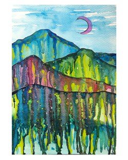 Into the mountains