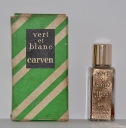 CARVEN - Vert et Blanc