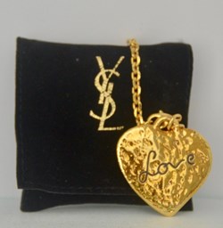 SAINT-LAURENT Yves - YSL Porte-clés doré