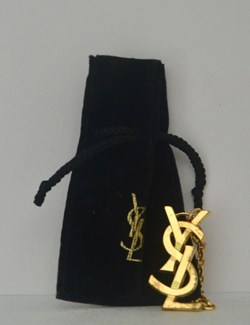 SAINT-LAURENT Yves - YSL Porte-clés doré