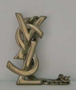 SAINT-LAURENT Yves - YSL Porte-clés argent