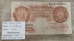 ANGLETERRE - 10 Shillings