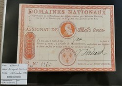 Assignat 1000 livres 19-12-1789 REPRODUCTION