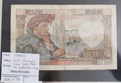 50 francs Jacques de Coeur