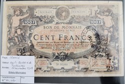 Bon 100 francs Roubaix