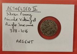 AETHELTED II - Silver Penny 978 - 1016