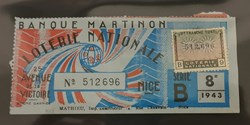 Billet de Loterie Nationale