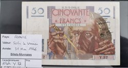 50 francs Le Verrier