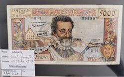 5000 francs Henri IV