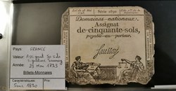 Assignat 50 sols série 1890