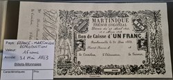 1 franc MARTINIQUE - Faux 1863