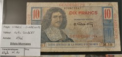 10 francs Guadeloupe