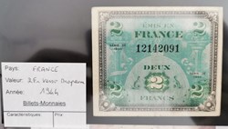 2 fr Verso drapeau