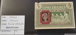5 francs Bon de solidarité PETAIN