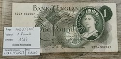 ANGLETERRE - 1 Pound