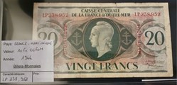 20 francs Martinique