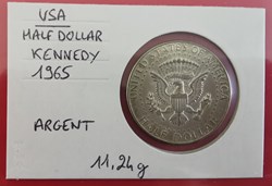 USA Half Dollar Kennedy 1965