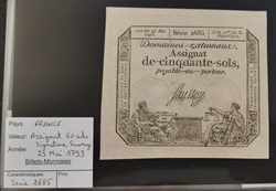 Assignat 50 sols Série 2685