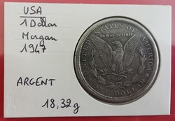 USA 1 dollar Morgan 1947