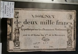 Assignat 2000 francs série 5186