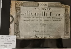 Assignat 10 000 francs 07-01-1795