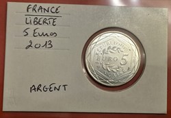 FRANCE - 5 euros - LIBERTE - 2013 (2)