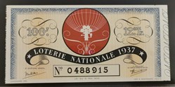 Billet de Loterie Nationale