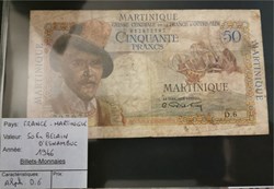 50 francs Martinique