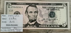 USA - 5 dollars