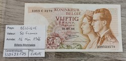 BELGIQUE - 50 Francs