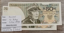 POLOGNE 50 Zlotys