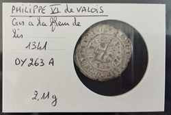 PHILIPPE VI de VALOIS Gros à la fleur de Lys - 1341