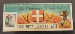Billet de Loterie Nationale