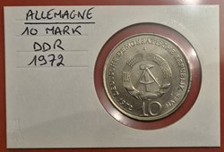 ALLEMAGNE 10 Mark - DDR - 1972