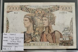 5000 francs Terre et Mer