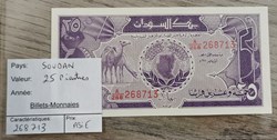 SOUDAN - 25 Piastres