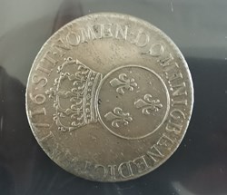 LOUIS XV Ecu Vertugadin 1716