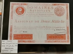 2000 livres  29-09-1790 REPRODUCTION