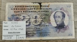 SUISSE - 20 Francs