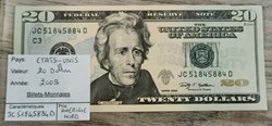 USA - 20 dollars