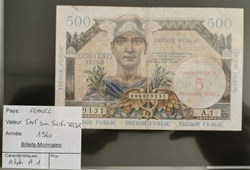 5 NF sur 500 fr Trésor